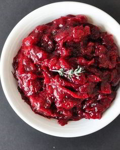 Клюквенный соус к птице