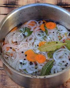 Горячий маринад для рыбы