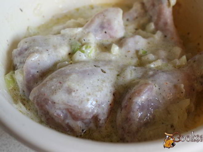 Рецепт кефирного маринада для курицы