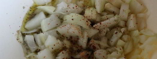 кефирный маринад для курицы. Шаг 3