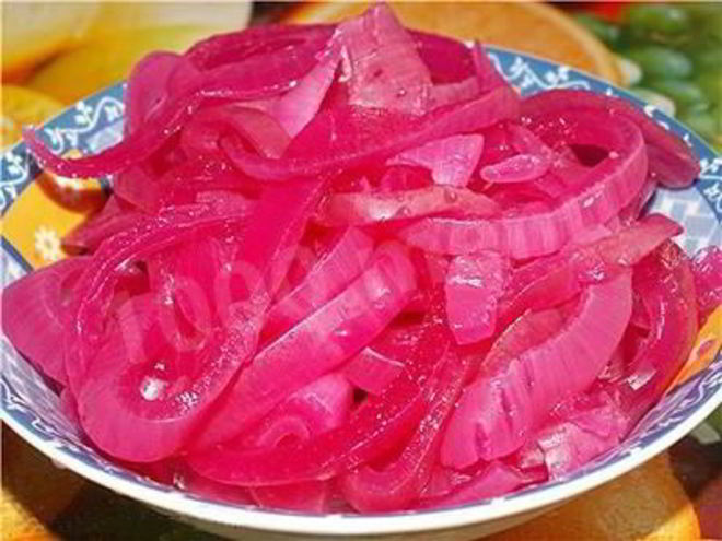 Рецепт лука в пряном маринаде по-грузински