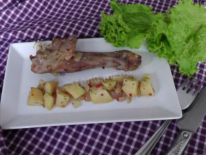 Рецепт маринада для бараньей ноги