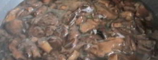 маринад для грибов. Шаг 3