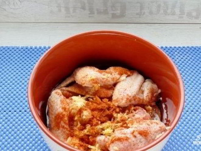 Рецепт маринада для крыльев на мангале