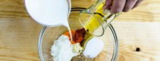 маринад для курицы на решетке. Шаг 3