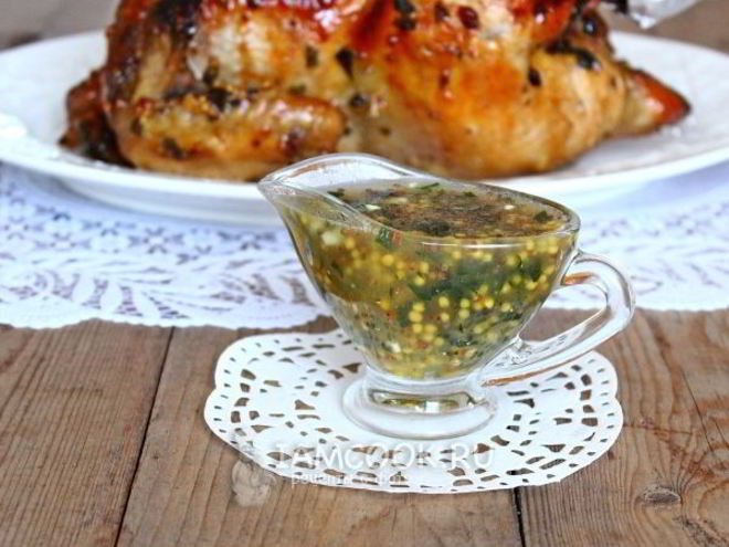 Рецепт маринада для курицы в духовке
