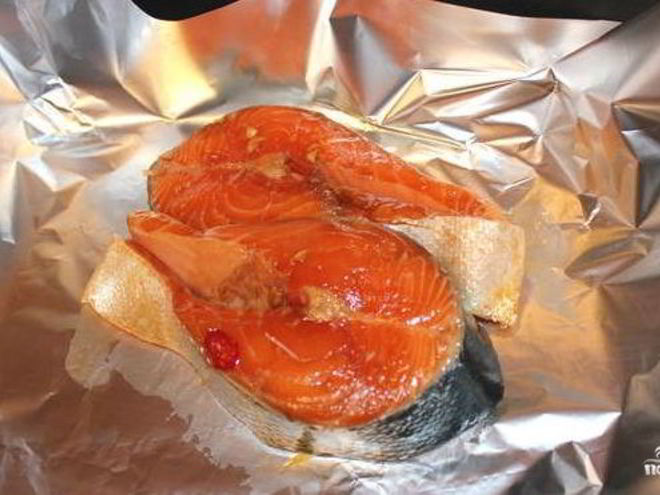 Рецепт маринада для лосося в духовке