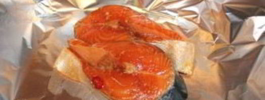 маринад для лосося в духовке. Шаг 6