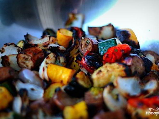 Рецепт маринада для овощей гриль