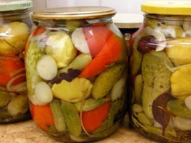 Рецепт маринада для овощей на зиму