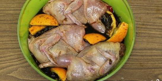 Маринад для перепелов на гриле