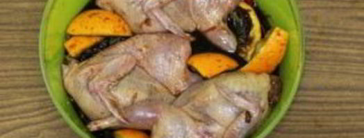 маринад для перепелов на гриле. Шаг 4