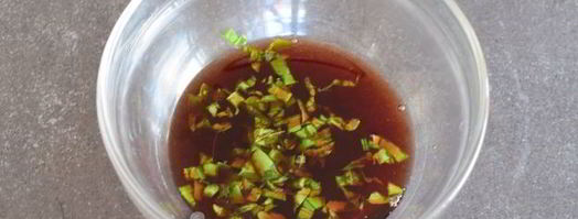 маринад для рыбы с красным вином и бальзамиком. Шаг 5