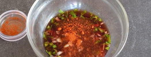 маринад для рыбы с красным вином и бальзамиком. Шаг 8