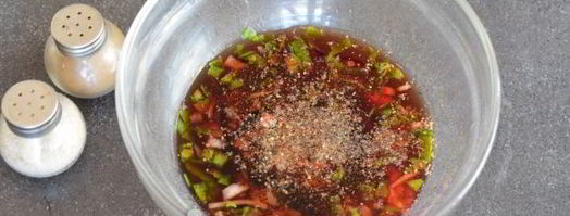 маринад для рыбы с красным вином и бальзамиком. Шаг 10