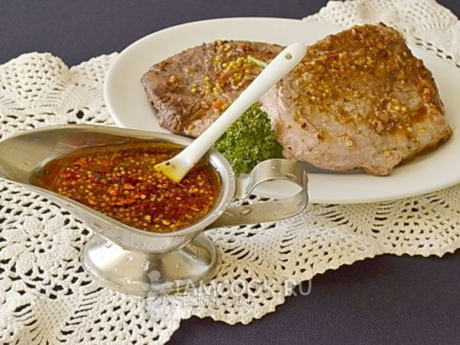 Рецепт маринада для свинины в духовке