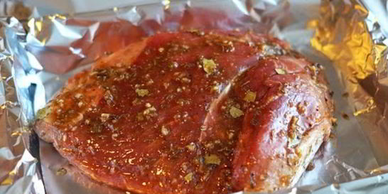 Маринад для свинины в фольге