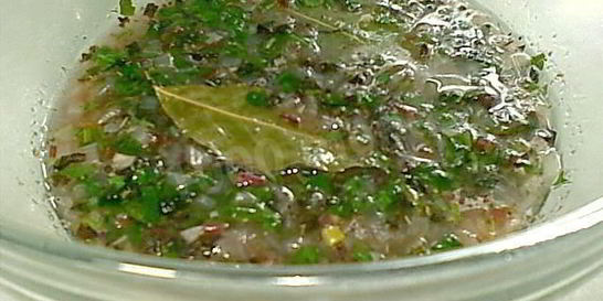 Маринад на белом вине для рыбы