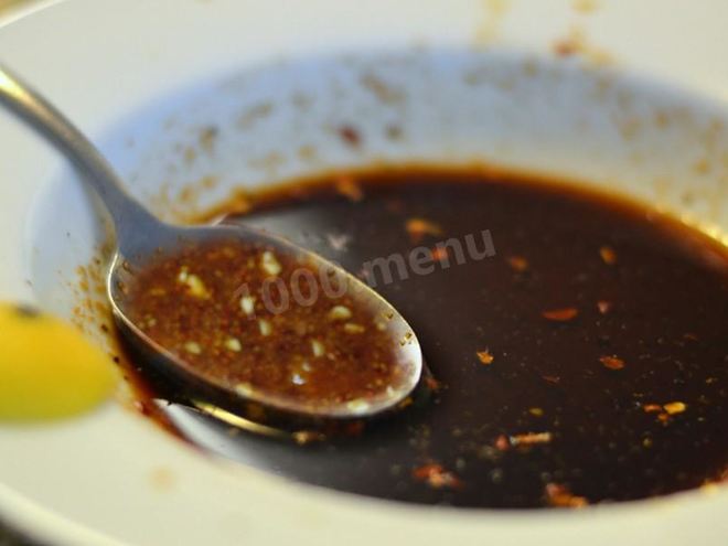 Рецепт маринада с медом