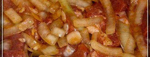 вариант маринада для мяса на шампурах на мангале. Шаг 21