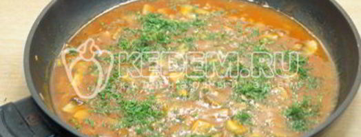 постный грибной соус. Шаг 7