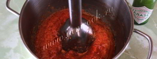 шоколадный соус к мясу. Шаг 6