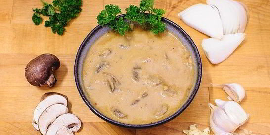 Сливочно-грибной соус