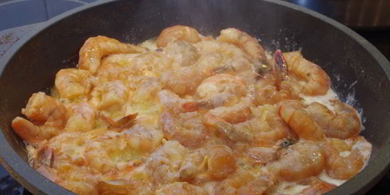 Сливочный соус к креветкам