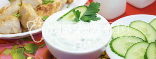 сметанный соус весенний. Шаг 5