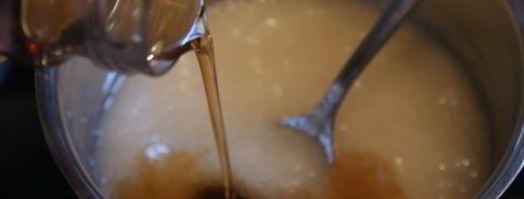 соленый карамельный соус. Шаг 3