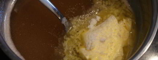 соленый карамельный соус. Шаг 5