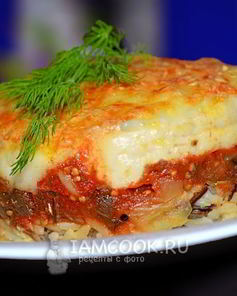 Густой крем Бешамель на сковороде