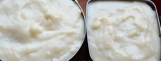 густой крем бешамель на сковороде. Шаг 13