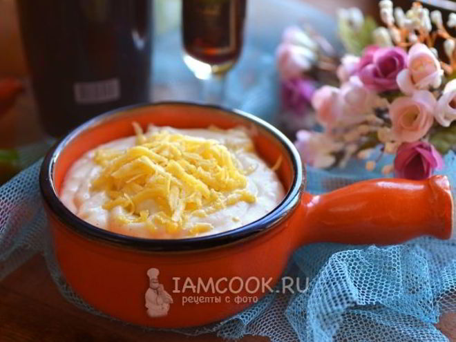 Рецепт соуса бешамель с сыром