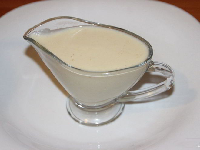 Рецепт соуса бешамель со сливками