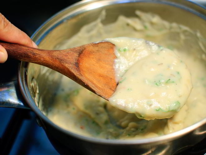 Рецепт вегетарианского бешамель