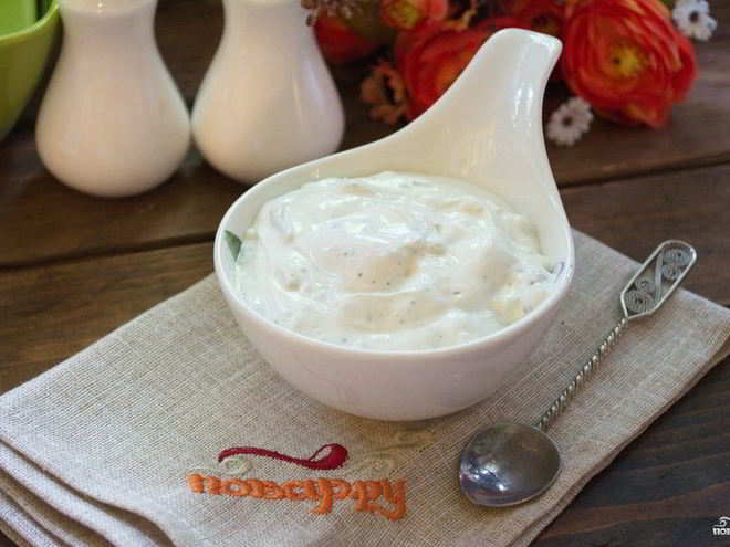 Рецепт соуса блу чиз