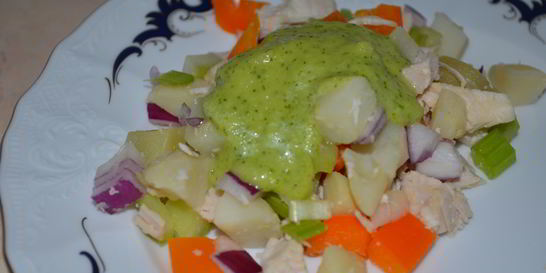 Соус для салата без майонеза