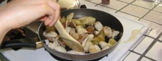 соус для спагетти с курицей. Шаг 3