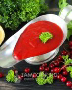 Соус из красной смородины к мясу