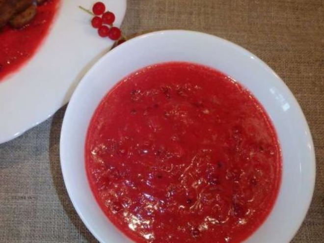 Рецепт соуса из красной смородины