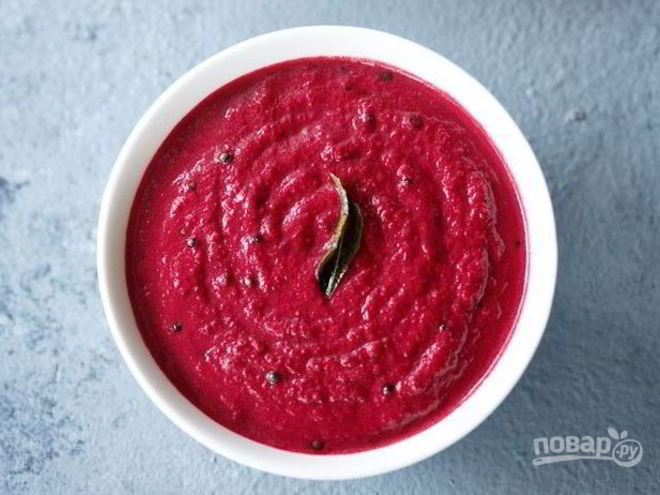 Рецепт соуса из свеклы