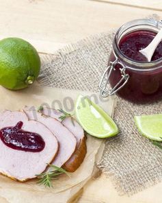 Соус из вишни к мясу на зиму