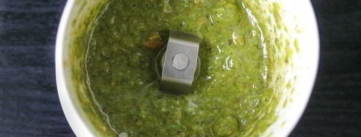 бюджетный соус песто. Шаг 9