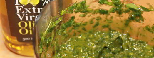 чесночно-базиликовый песто. Шаг 5