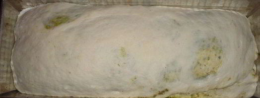 хлеб с соусом песто. Шаг 12