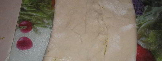 хлеб с соусом песто. Шаг 6