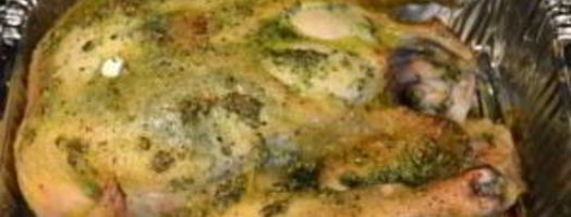 курица с соусом песто. Шаг 6