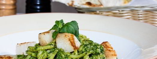 лингвини с соусом песто. Шаг 10