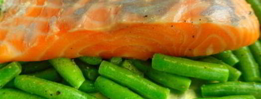 лосось с соусом песто. Шаг 5